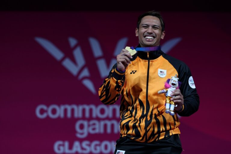 ‘This is for my father’: Erry Hidayat repeats dad’s 1998 KL gold at Glasgow Commonwealth Games