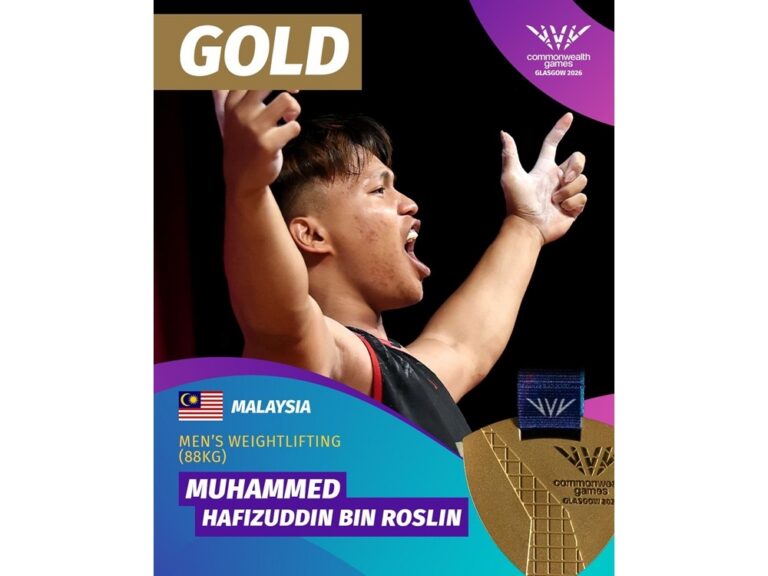 Glasgow 2026: Malaysia bags fourth weightlifting gold as Hafizuddin wins men’s 88kg on Commonwealth Games debut