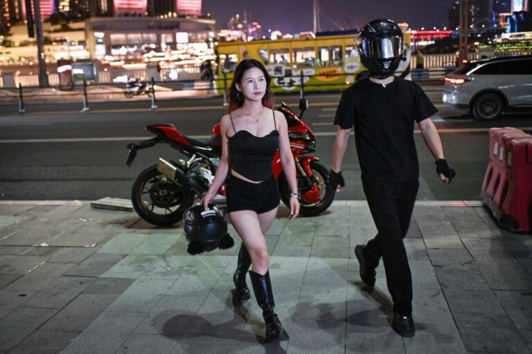 Neon, superbikes and slow motion: Tourists flock to Chongqing’s cyberpunk streets for a 200-yuan night rider fantasy