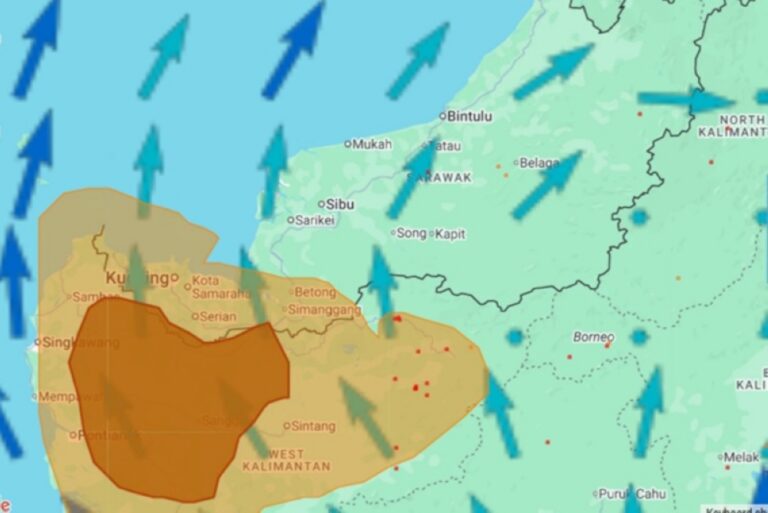 Kuching, Samarahan record unhealthy API readings