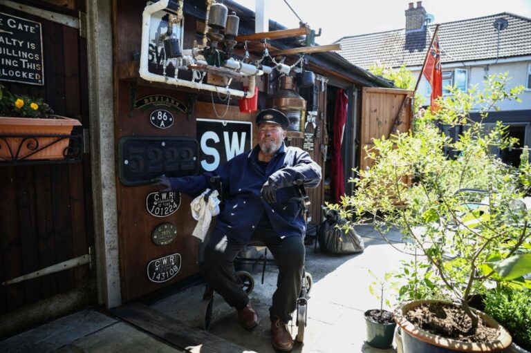 Place where you can be you: Britain’s sheds evolve into sanctuaries of steam, pubs and nostalgia