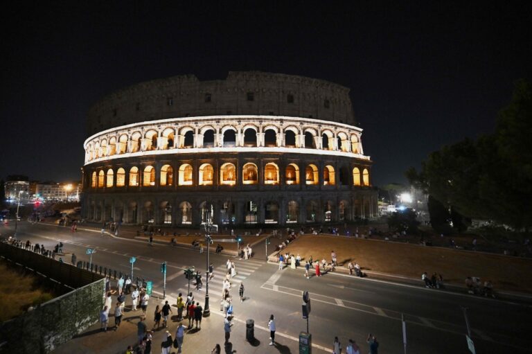 Colosseum extends night hours as Rome heatwave drives tourists to cooler tours