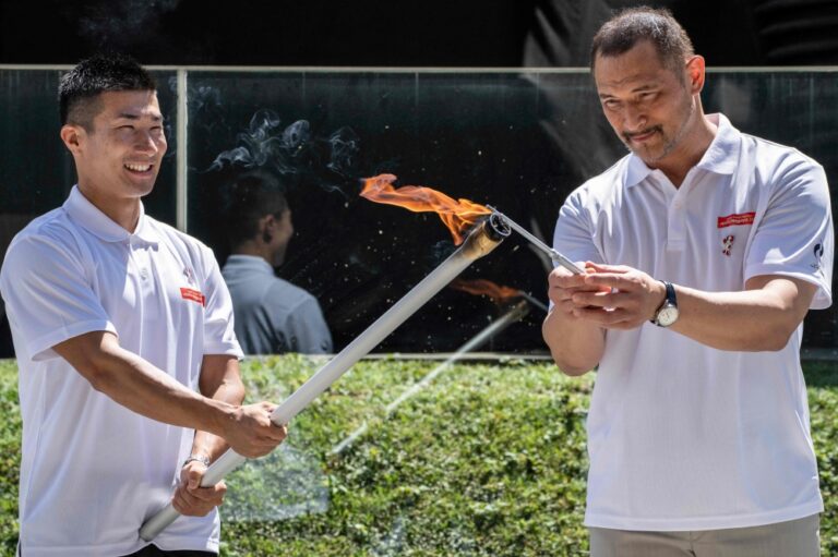 Asian Games countdown begins with torch relay in Nagoya