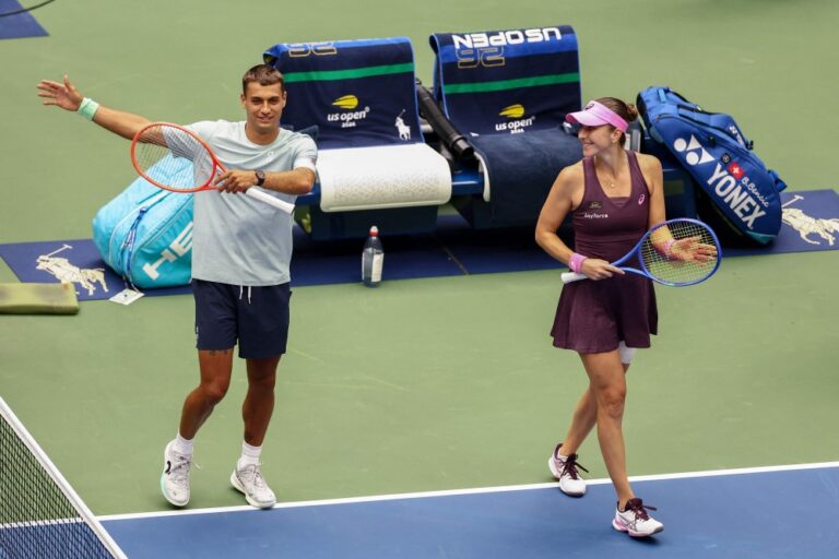 ‘Maybe we take a beer’: Cobolli celebrates after he and Bencic dump Serena and Alcaraz out of US Open