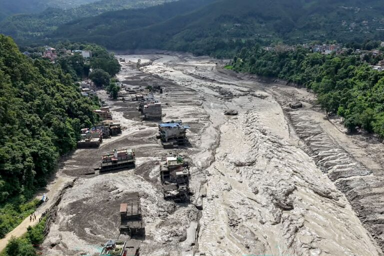 How a collapsing glacier may have unleashed the deadly Nepal-Tibet disaster
