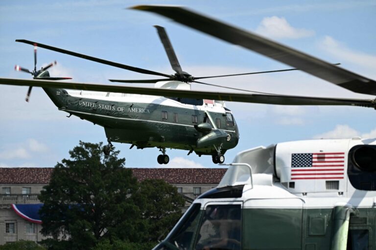 White House construction played role in Trump helicopter’s close call, says US transport safety board