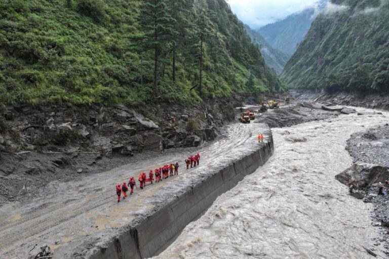 Fresh flood threat as Nepal warns of another dam burst in Tibet