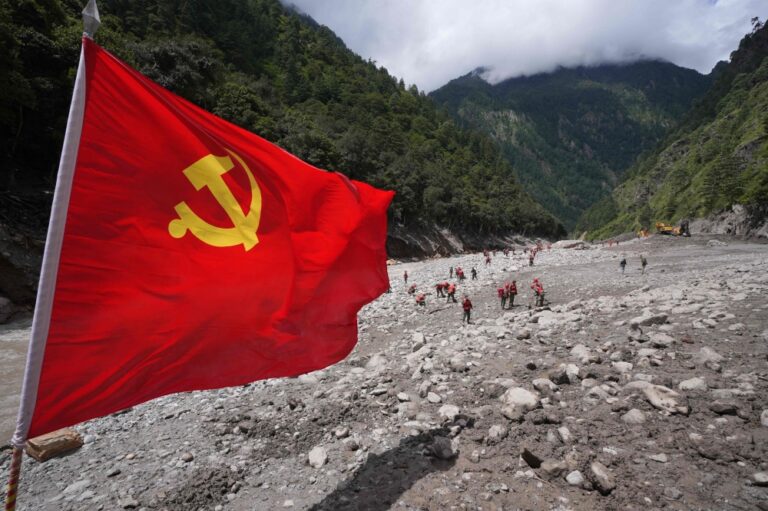 Across Nepal’s border in Tibet, mudslide death toll hits 16, with 546 still missing