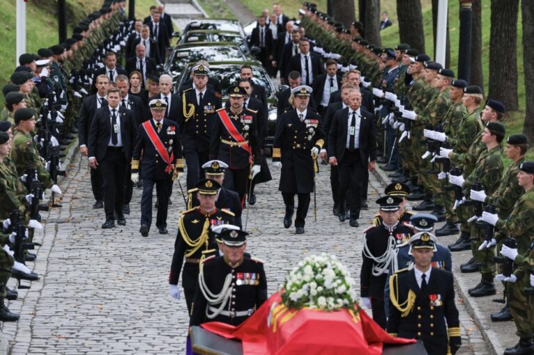Norway bids farewell to King Harald V, ‘grandfather’ of the nation