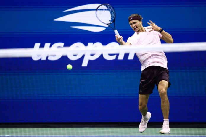Zverev storms into US Open semis with straight-sets win over van de Zandschulp