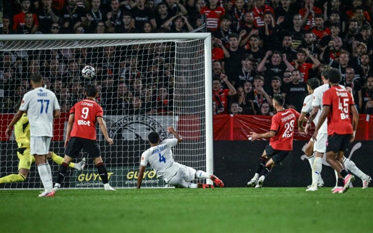 Rennes beat Marseille to seize top spot in Ligue 1
