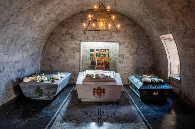 King Harald’s final voyage: Norwegian monarch entombed in ship-shaped CO2-absorbing sarcophagus